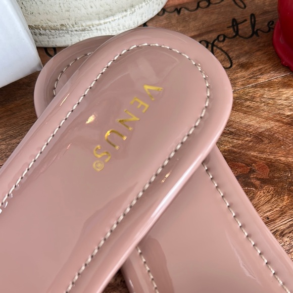 Venus Women's Embellished Slide Sandals - Pink - Picture 3 of 6